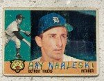 1960 Topps Venezuelan Ray Narleski Detroit Tigers Card