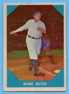 1960 Fleer #3 Babe Ruth Baseball Card