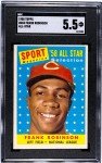 1958 Topps Frank Robinson All-Star Sports Card #484