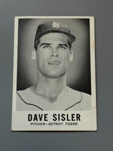 1960 Leaf Baseball Card #64 Dave Sisler