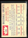 Mel Ott 1960 Fleer Baseball Card #36