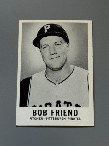 1960 Leaf Baseball Bob Friend Card #53