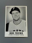 1960 Leaf Baseball Bob Friend Card #53