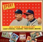 1958 Topps All-Star Managers Sport Magazine Cards