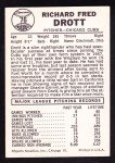 1960 Leaf Dick Drott Chicago Cubs Card