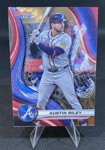 2024 Bowman’s Best Austin Riley Baseball Card