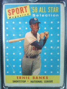 1958 Topps Ernie Banks #482 All-Star Card