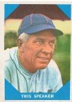 Tris Speaker 1960 Fleer Baseball Card #10