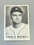 1960 Leaf Baseball Charlie Maxwell Card #48