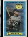 Babe Ruth 1972 Kellogg's 3-D Baseball Card