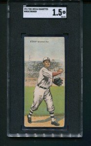 1911 T201 Mecca Zack Wheat Bergen Card