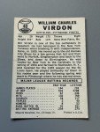 1960 Leaf Baseball Bill Virdon Card #40