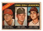 Venezuelan Topps 1966 #222 AL ERA Leaders Card