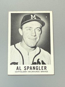 1960 Leaf Al Spangler Baseball Card #38