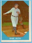 Babe Ruth 1960 Fleer #3 Sports Card