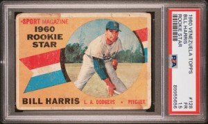 1960 Venezuelan Bill Harris Rookie Card #128