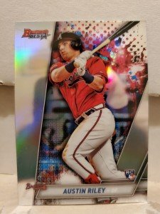 Austin Riley 2019 Bowman's Best Refractor Rookie Card