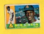 1960 Topps Bob Gibson #73 St. Louis Cardinals