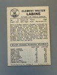 1960 Leaf Baseball Card #60 Clem Labine