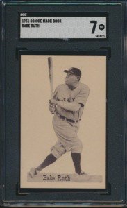 1951 Connie Mack Babe Ruth Card SGC 7