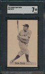 1951 Connie Mack Babe Ruth Card SGC 7