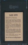 1951 Connie Mack Babe Ruth Card SGC 7