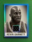 2022 Leaf Kevin Garnett Platinum Blue Card #/5