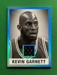 2022 Leaf Kevin Garnett Platinum Blue Card #/5