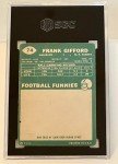 1960 Topps Frank Gifford #74 Sports Card