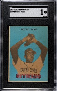 1967 Topps Venezuelan Satchel Paige #177 Card