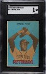 1967 Topps Venezuelan Satchel Paige #177 Card