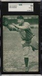 1927 Tris Speaker HOF Exhibit Card SGC 4.5