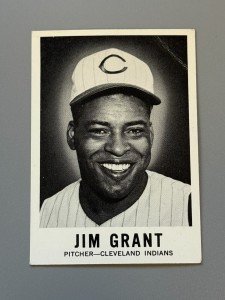 1960 Leaf Baseball Card #25 Jim Grant