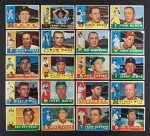 1960 Topps Baseball Card Set Break - 20 Cards