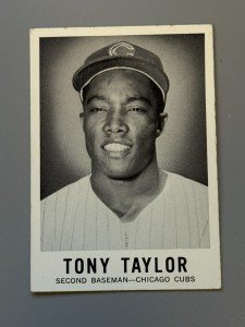 1960 Leaf Baseball Card #44 Tony Taylor