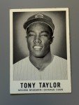 1960 Leaf Baseball Card #44 Tony Taylor