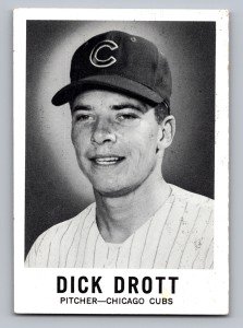 1960 Leaf Dick Drott Cubs Card #76