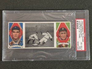 1912 Hassan T202 Ty Cobb & Moriarity Cards