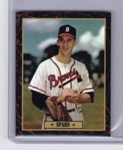 Warren Spahn Boston Braves Ultimate Card Collection