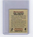 Warren Spahn Boston Braves Ultimate Card Collection