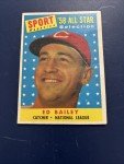 1958 Topps Ed Bailey All Star Sports Card