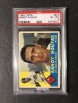 1960 Topps Sandy Koufax Card - PSA 6