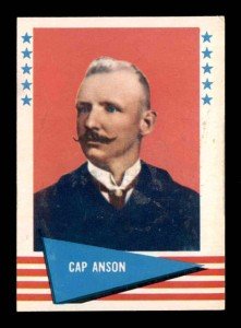 1961 Fleer Cap Anson #4 Sports Card