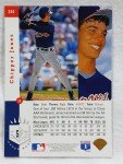 Chipper Jones 1993 Upper Deck SP Card #280