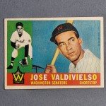 1960 Topps Baseball #527 Jose Valdivielso Card