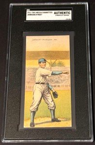 1911 Mecca T201 Walter Johnson HOF Card