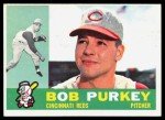 Bob Purkey 1960 Topps Venezuelan Baseball Card