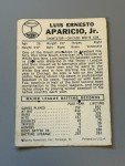 1960 Leaf Baseball Luis Aparicio Card #1