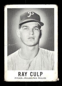 Ray Culp 1960 Leaf Rookie Card #75 Phillies