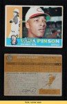 1960 Topps Venezuelan Vada Pinson Card #176